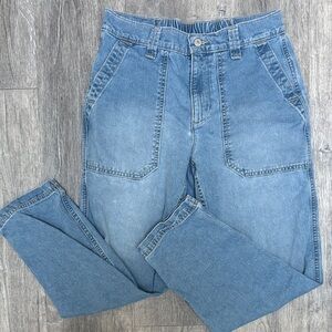 Old Navy high-rise OG denim chinos small